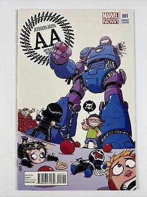 Buy Avengers Arena #1 (2013) Skottie Young Variant ~ Marvel Comics • 8.15£