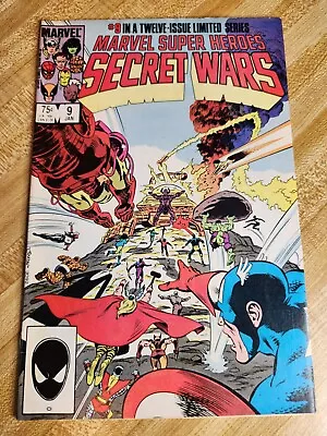 Buy Marvel Super Heroes Secret Wars #9 - Marvel Comics 1985 - Direct Edition VF • 6.17£