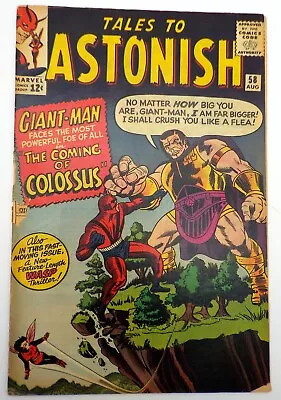 Buy TALES TO ASTONISH #58 Marvel 1964 • 20.18£