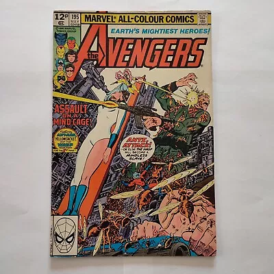 Buy Avengers #195 - Marvel 1980 - 1st Cameo App Taskmaster • 13.49£