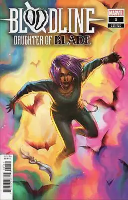 Buy BLOODLINE DAUGHTER OF BLADE #1 1:50 EDGE VARIANT (Marvel 2023) Comic • 19.99£