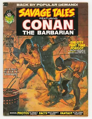 Buy SAVAGE TALES #2 VF/NM, Barry Smith Conan, Marvel Comics Magazine 1973 • 38.90£