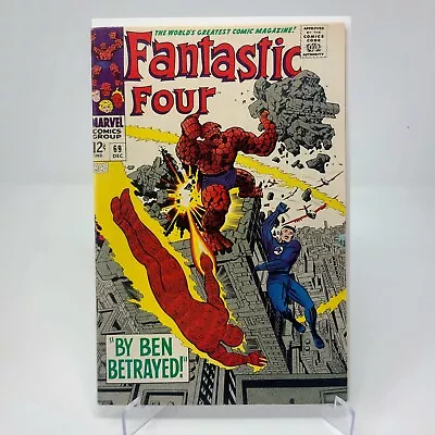 Buy Fantastic Four #69 (Marvel 1967)  ~VG/FN~ COMBINED SHIPPING  • 21.75£