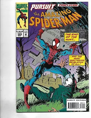 Buy Amazing Spider-Man #389, 1994, 9.8, NM/MT, Stan Lee Classic, Chameleon, Kraven  • 58.25£