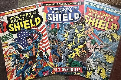 Buy Nick Fury And His Agents Of SHIELD (1973) Strange Tales Rep, Steranko Covers • 9.31£