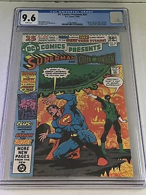 Buy 1980 DC Comics DC Comics Presents 26 CGC 9.6 WP 1st New Teen Titans Raven Cyborg • 295.10£