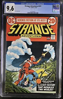 Buy STRANGE ADVENTURES # 241 NM+ 9.6 CGC White Pages Adam Strange • 116.49£