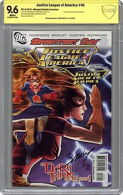 Buy Justice League Of America #46B CBCS 9.6 SS Bagley 2010 23-0B921EE-006 • 116.49£