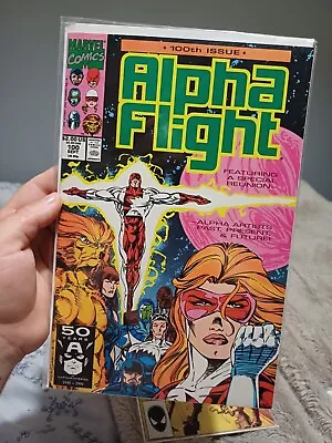 Buy Alpha Flight #100 Marvel Comics Sep 1991 NM + Bagged. Avengers, Nova, Galactus • 0.99£