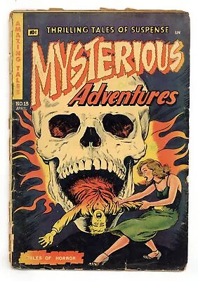 Buy Mysterious Adventures #13 PR 0.5 1953 • 458.20£