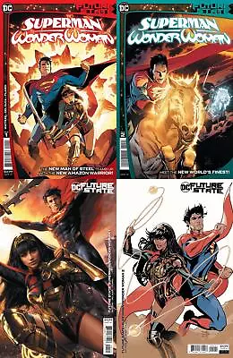 Buy Future State: Superman/Wonder Woman (#1, #2 Inc Variants, 2021) • 8.60£