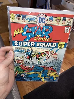 Buy All Star Comics Super Squad 58,59,60,61,62,63,64 Rare Run Lot Cool Set • 232.98£