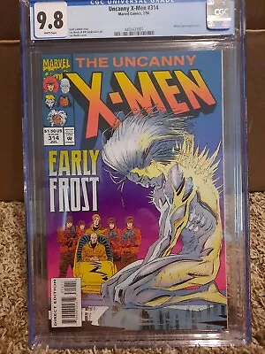 Buy Uncanny X-Men 314 Cgc 9.8 White Queen Marvel 1994 NM Mint White Pgs Wolverine • 46.59£