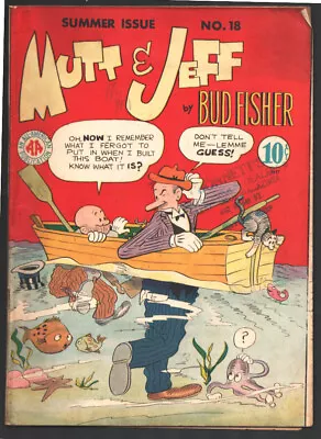 Buy Mutt & Jeff #18  1945 - All-American  -FN- - Comic Book • 80.77£