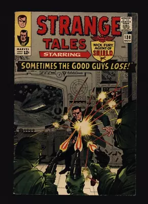 Buy Strange Tales- Nick Fury # 138 FN 1st Eternity      Marvel SA • 38.82£
