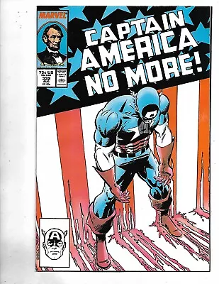 Buy Captain America #332, 1987, NM Plus ++, 9.6-9.8, Stan Lee Classic Era, Copper • 54.36£