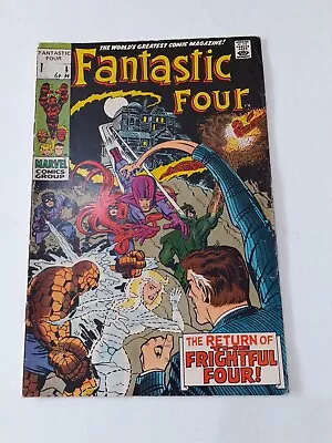 Buy FANTASTIC FOUR #94🔥 🔑(1ST APPEARANCE OF AGATHA HARKNESS) MARVEL 1969 Lee/Kirby • 50£