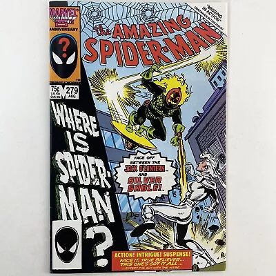 Buy Amazing Spider-Man #279 Jack O’Lantern Silver Sable Marvel Comics Vintage 1986 • 3.88£
