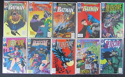 Buy Detective Comics Lot #649 650 651 652 653 654 655 656 657 658 NM Batman BR636 • 19.38£