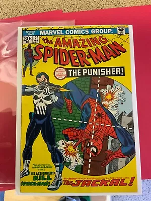 Buy Amazing Spider-Man 129:  4.5 Raw Unrestored First Appearance Of The Punisher • 776.61£