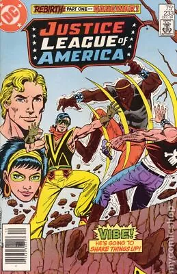 Buy Justice League Of America Mark Jewelers #233MJ VG/FN 5.0 1984 Stock Image • 3.26£