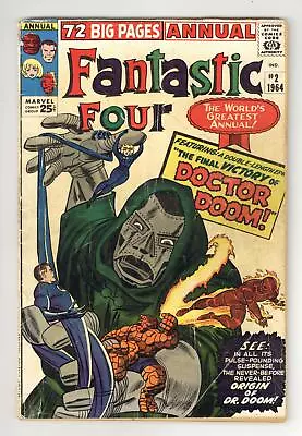 Buy Fantastic Four Annual #2 GD- 1.8 1964 • 105.03£