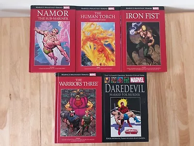 Buy 5 Marvel Hardback Graphic Novels Bundle Daredevil Namor Iron Fist Human Torch  • 20£