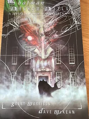 Buy BATMAN (arkham Asylum )15th ANN EDITION 2004 THICK GRAPHIC NOVEL COMIC BOOK • 4.99£