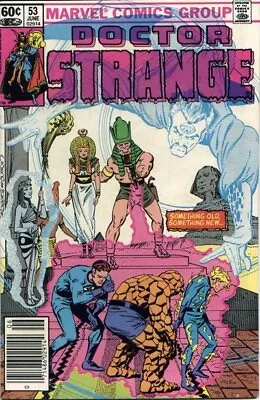 Buy DOCTOR STRANGE (Vol. 2) #53 F, Rogers Newsstand Marvel Comics 1982 Stock Image • 3.11£