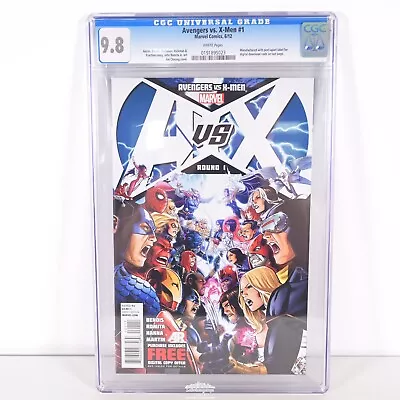 Buy Avengers Vs. X-Men #1 (2012) - CGC 9.8 • 107.95£