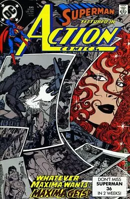 Buy Action Comics #645 VG 1989 Stock Image Low Grade • 5.90£