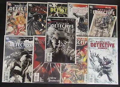 Buy Detective Comics Lot #838, 839, 840, 841, 842, 843, 844, 845, 846, 847 NM PX926 • 22.48£