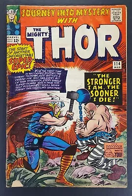 Buy Journey Into Mystery #114 1st Appearance Absorbing Man Marvel Comics 1965 • 42.71£