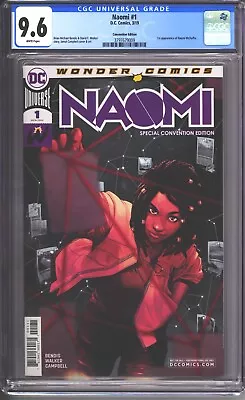 Buy Naomi #1 CGC 9.6 (2019) Rare Convention Edition Variant - 1st Naomi McDuffie • 65£