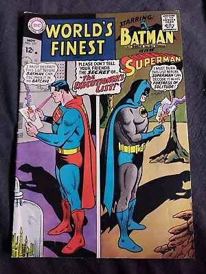 Buy WORLD'S FINEST — DC Comics No. 171, Batman & Superman, Nov. 1967 — Superboy • 5.44£