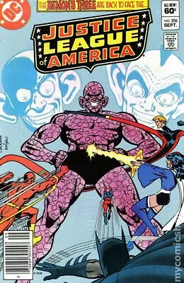 Buy Justice League Of America #206 VG 1982 Stock Image Low Grade • 2.10£