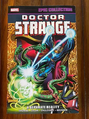 Buy Marvel Epic Collection Doctor Strange A Separate Reality Tpb • 15.56£