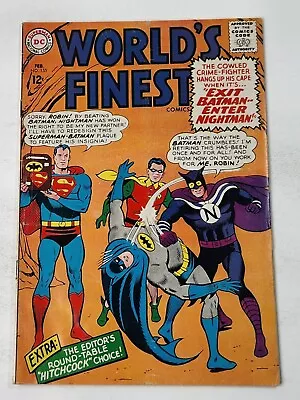 Buy World's Finest 155 DC Curt Swan Cover Batman Superman Silver Age 1966 - CUTOUT • 5.43£