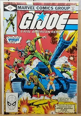 Buy G.I. Joe A Real American Hero 1 Marvel Comic 1982 1st Appearance #1 • 213.57£