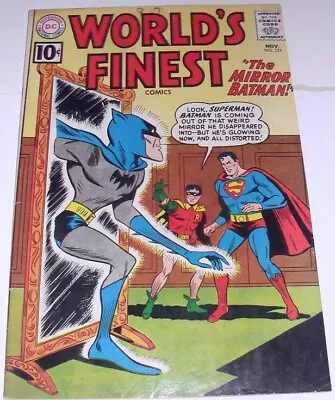 Buy World's Finest #121 (1962) Fn 6.0   The Mirror Batman!  • 15£