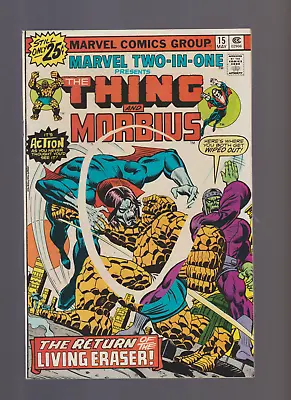 Buy Marvel Two-in-one #15 (1976) Early Morbius Ron Wilson Cover & Story Mvs - • 11.26£