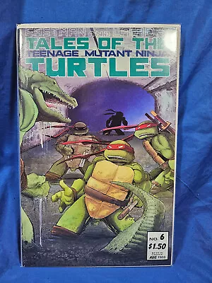 Buy Tales Of The Teenage Mutant Ninja Turtles #6 (1987) FN/VF 7.0 1st Leatherhead • 15.52£