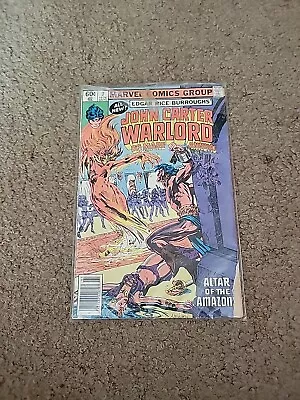 Buy Marvel Comics John Carter Warlord Of Mars Annual #3 Amazons Of Mars • 4.58£