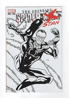 Buy Superior Spider-Man (2013-2014) #16 Ramos Stan Lee Fan Expo Sketch Variant (NM) • 30.28£