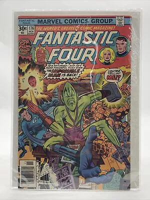 Buy Fantastic Four #176 (Marvel November 1976) Stan Lee Appearance! • 11.66£