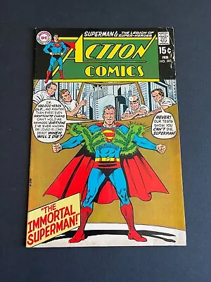 Buy Action Comics #385 - The Immortal Superman! (DC, 1970) Fine- • 5.86£