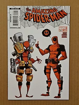 Buy Amazing Spider-Man #611 Deadpool Marvel 2010 NM- • 27.18£