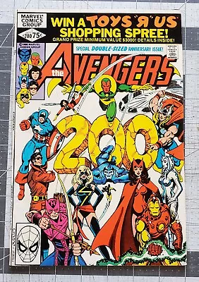 Buy Avengers #200 (Marvel, 1980) Double Sized Anniversary George Perez Art VF • 9.31£