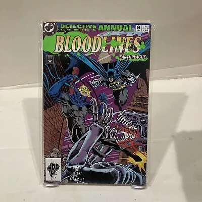 Buy Batman Detective Comics Annual #6 1993 Azreal Earth Plague Robin Bloodlines • 6.99£