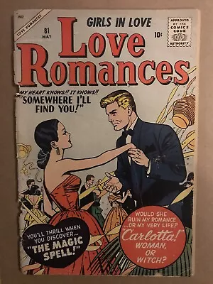 Buy Love Romances #81 First Printing Original 1949 Comic Book • 34.22£